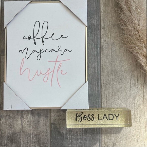 New Boss Lady Plaque - Picture 2 of 7